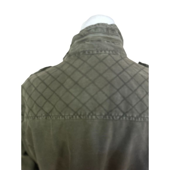 Levis Unisex Cotton Canvas Jacket Barn Work Coat Quilted Olive Green Size Small - Picture 4 of 15